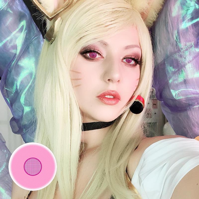 Cosplay Rose Bloom Colored Contact Lenses Beauon 