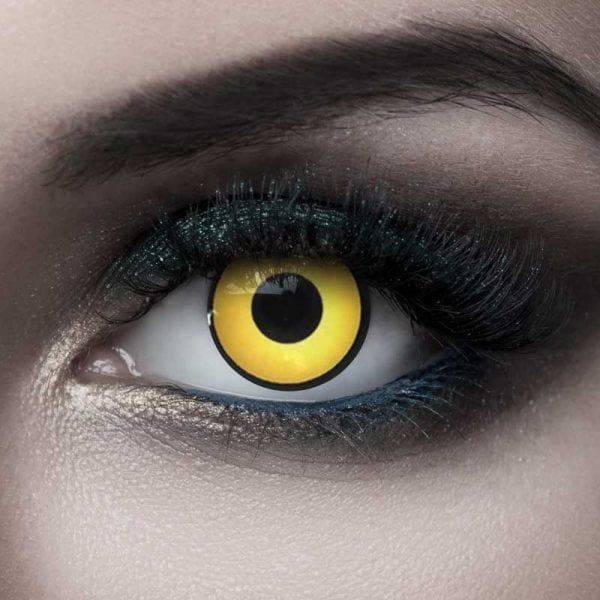 Halloween Yellow Manson Colored Contact Lenses Beauon 