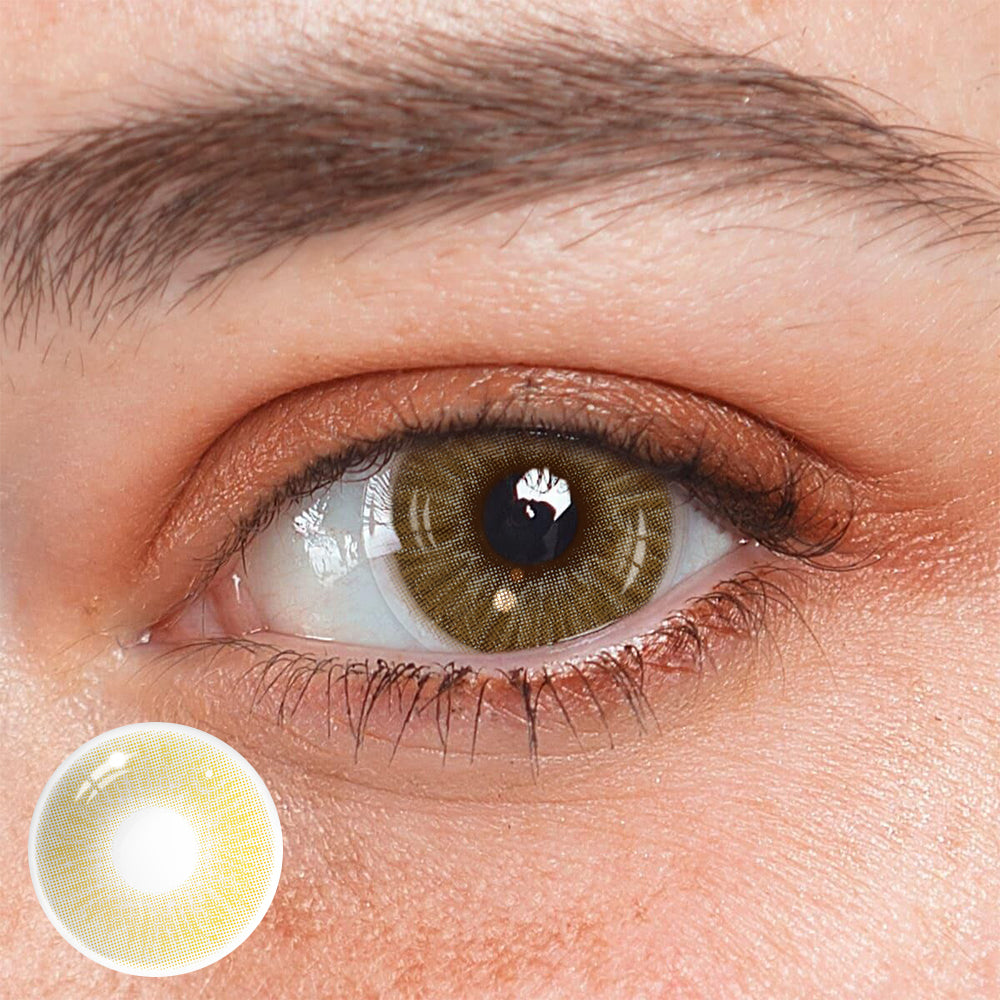Bellini Brown Prescription Colored Contact Lenses