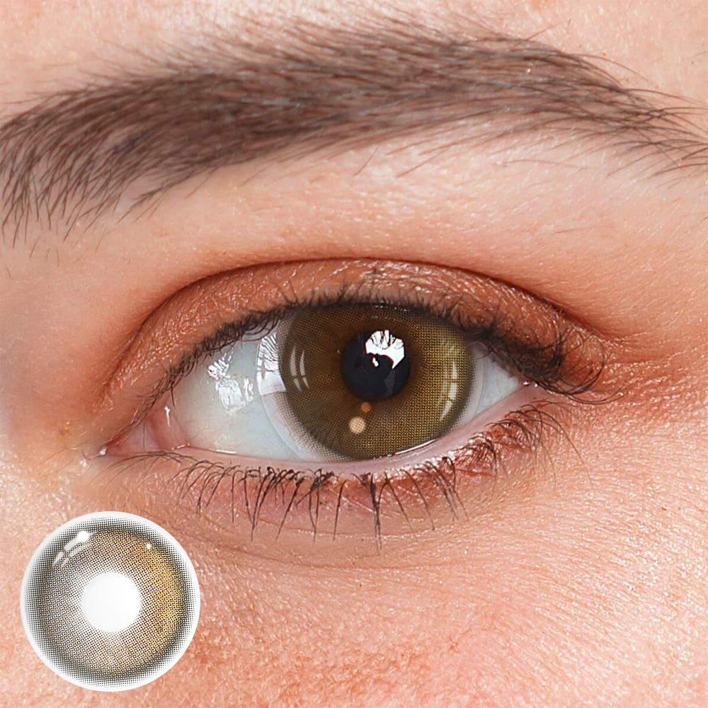 Faylinn Skylark Brown Colored Contact Lenses