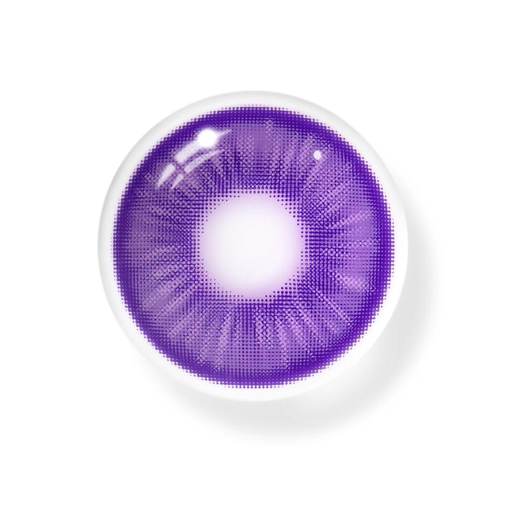 Amaretto Purple Colored Contact Lenses Beauon 