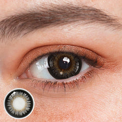 BAMBI Gray Prescription Colored Contact Lenses