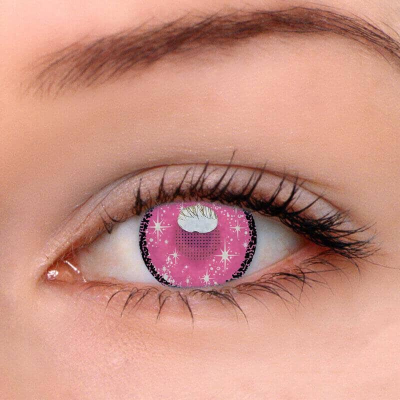 Cosplay Coral Pink Colored Contact Lenses Beauon 