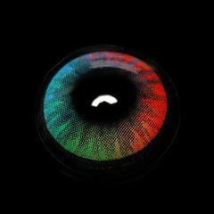 Cosplay Rainbow Kaleidoscope Colored Contact Lenses Beauon 