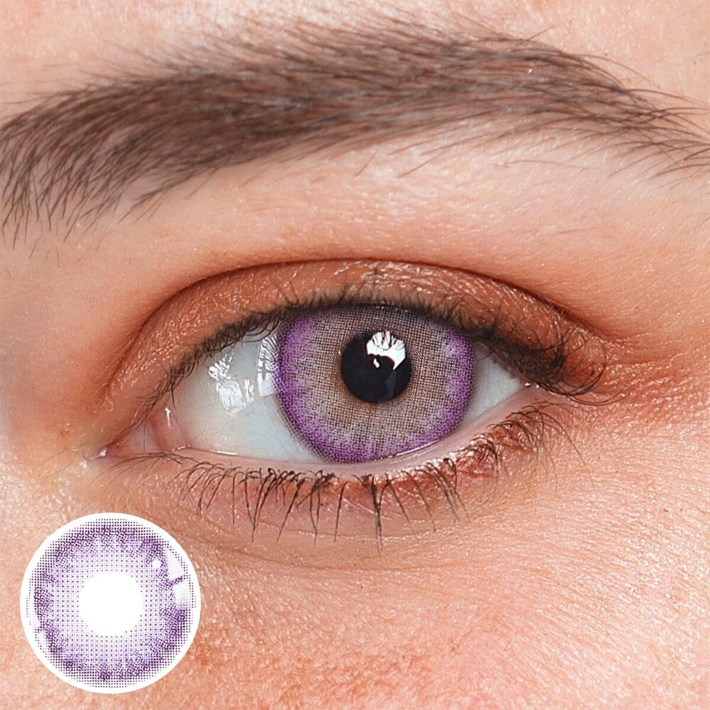 Firtha Purple Colored Contact Lenses Beauon 