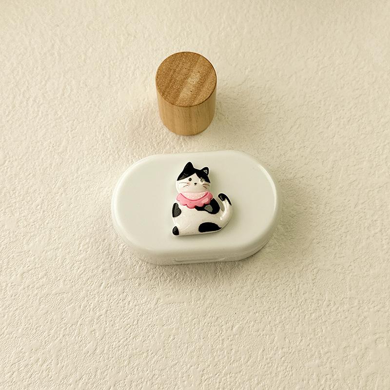 Cartoon DIY Colored Contact Lens Case