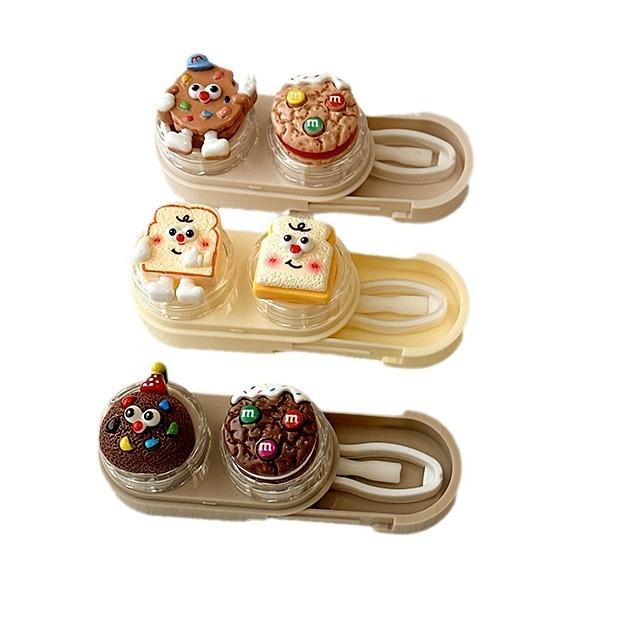 Cute Cartoon Colored Contact Lens Case