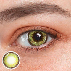 Zulmira Green Colored Contact Lenses