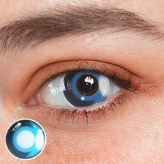 Cosplay Agate Blue Colored Contact Lenses