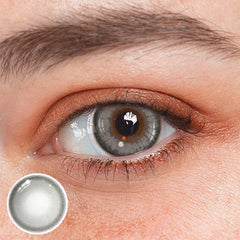 Adelina Gray Prescription Colored Contact Lenses Beauon 