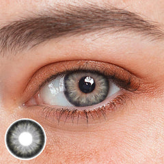 Adriene Illusion Grey Colored Contact Lenses Beauon 