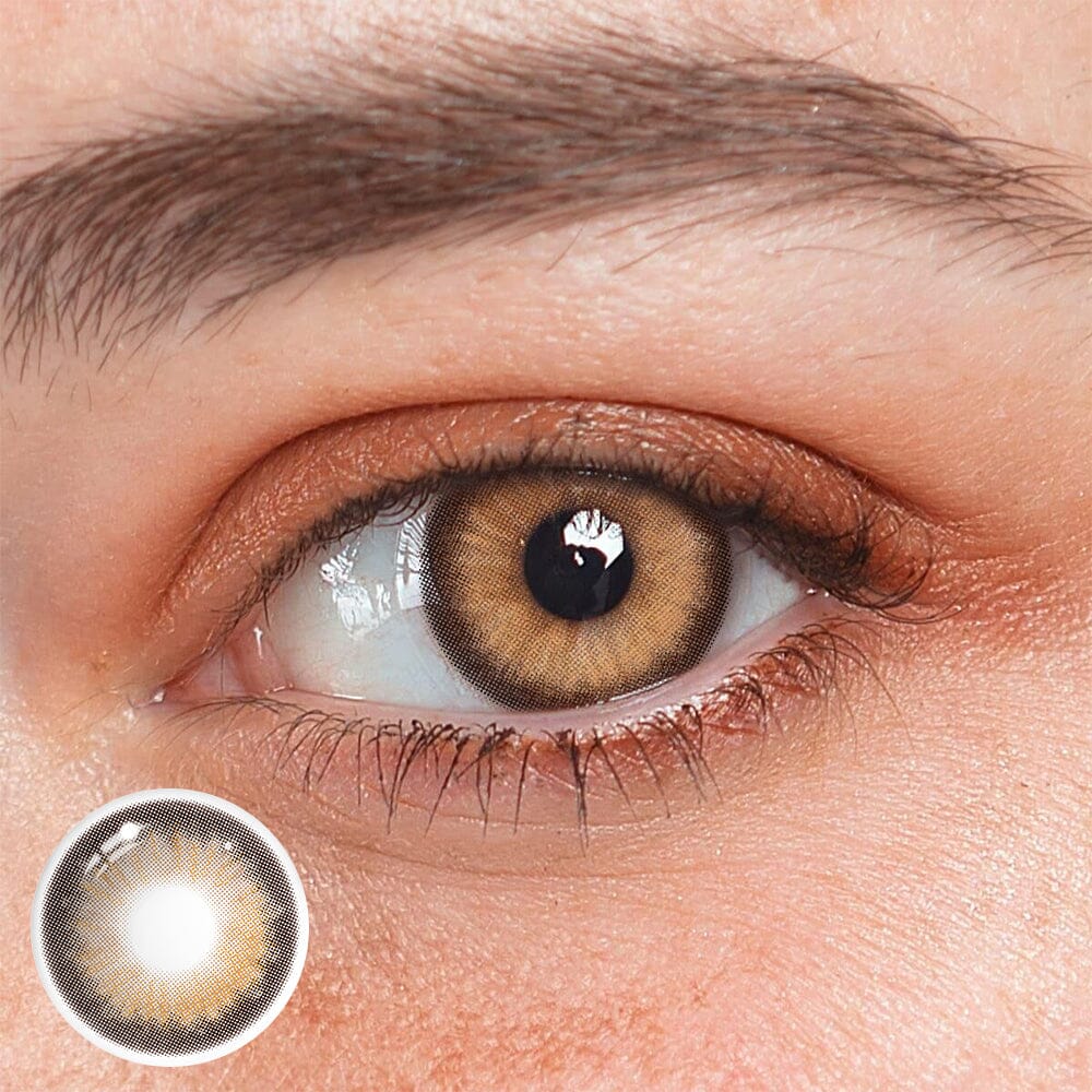 Aine NutCracker brown Colored Contact Lenses Beauon 
