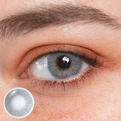 Artemis Ash Gray Colored Contact Lenses Beauon 