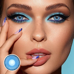 Beagan Blue Colored Contact Lenses Beauon 
