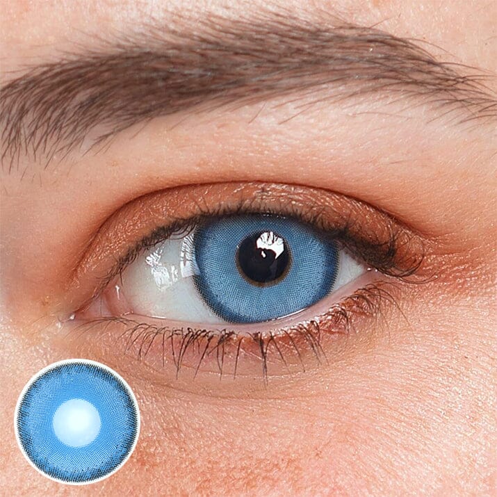 Beagan Blue Colored Contact Lenses Beauon 