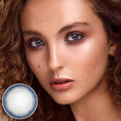Berlin Girl Blue Colored Contact Lenses Beauon 