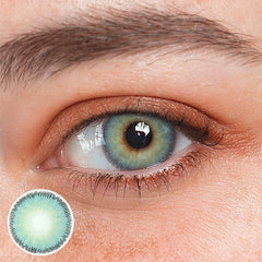 Breena Turquoise Prescription Colored Contact Lenses Beauon 