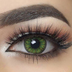 Bright Forest Green Colored Contact Lenses Beauon 