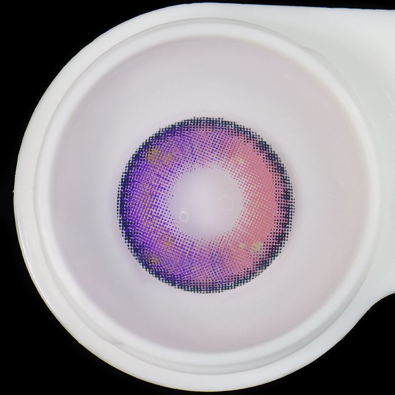 Cardcaptor Purple Colored Contact Lenses Beauon 