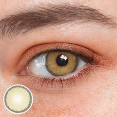 Carina Yellow Colored Contact Lenses Beauon 