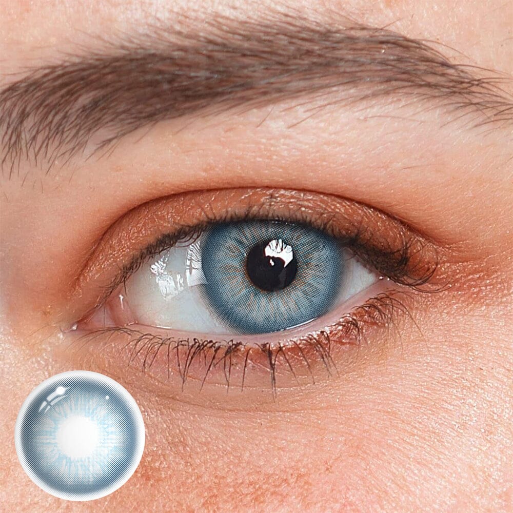 Celeste Blue Colored Contact Lenses Beauon 