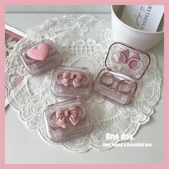 Cherry Blossom Colored Contact Lens Case Beauon 