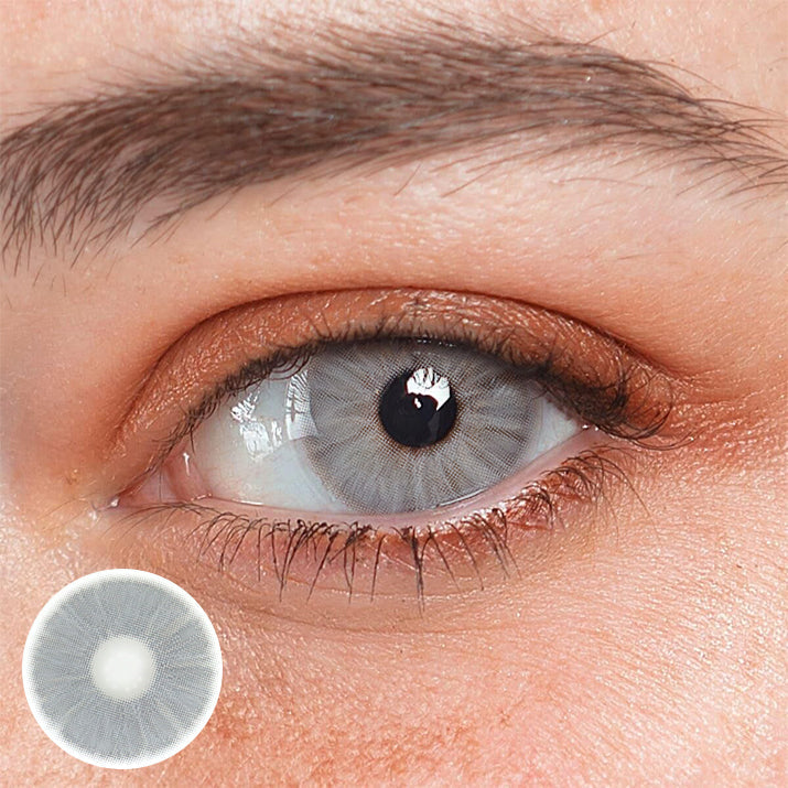 Clover Grey Colored Contact Lenses Beauon 