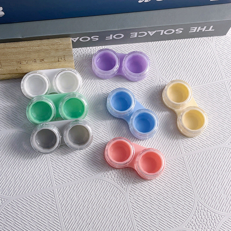 Contracted Colored Contact Lens Case Beauon Mix 