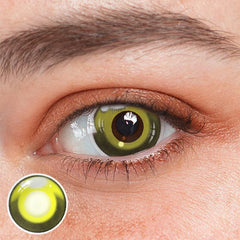 Cosplay Agate Yellow Colored Contact Lenses Beauon 