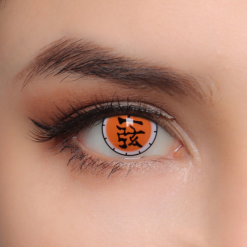 Cosplay Akaza Yellow Colored Contact Lenses Beauon 