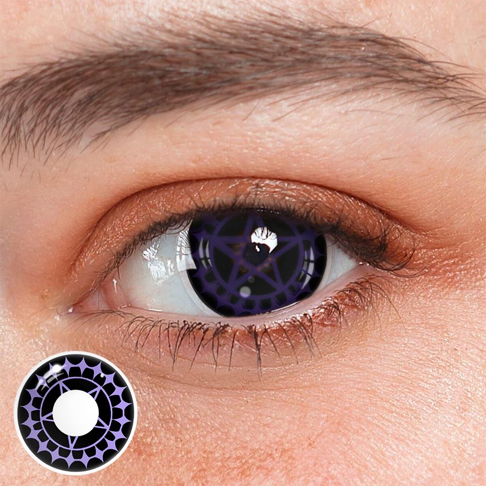 Cosplay Black Butler Light Purple Colored Contact Lenses Beauon 
