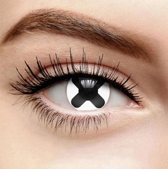 Cosplay Black Cross Colored Contact Lenses Beauon 