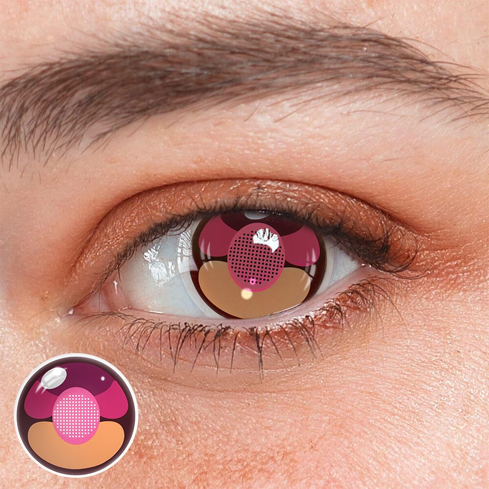 Cosplay Cherry Cat Purple Colored Contact Lenses Beauon 