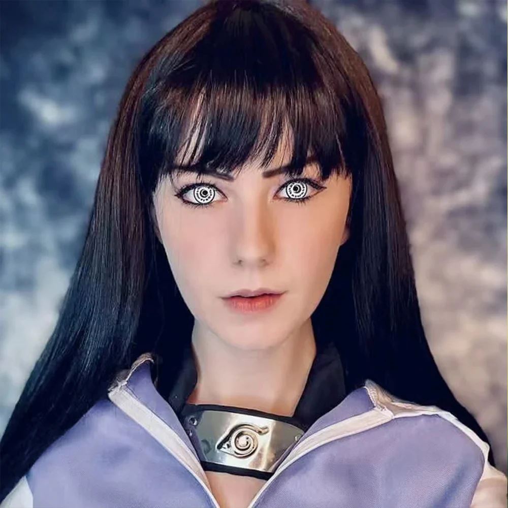 Cosplay Cyberpunk Gray Colored Contact Lenses Beauon 