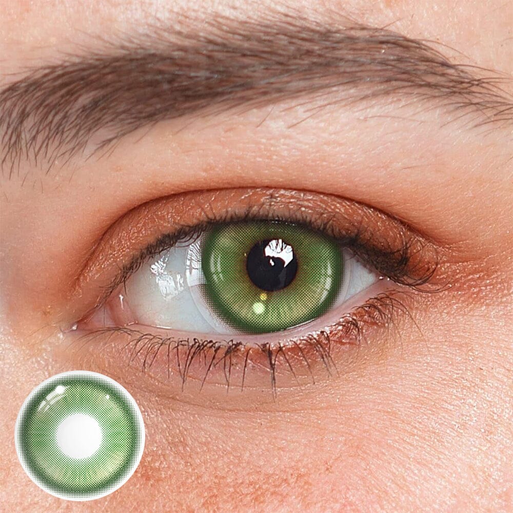 Cosplay Fairy Green Colored Contact Lenses Beauon 