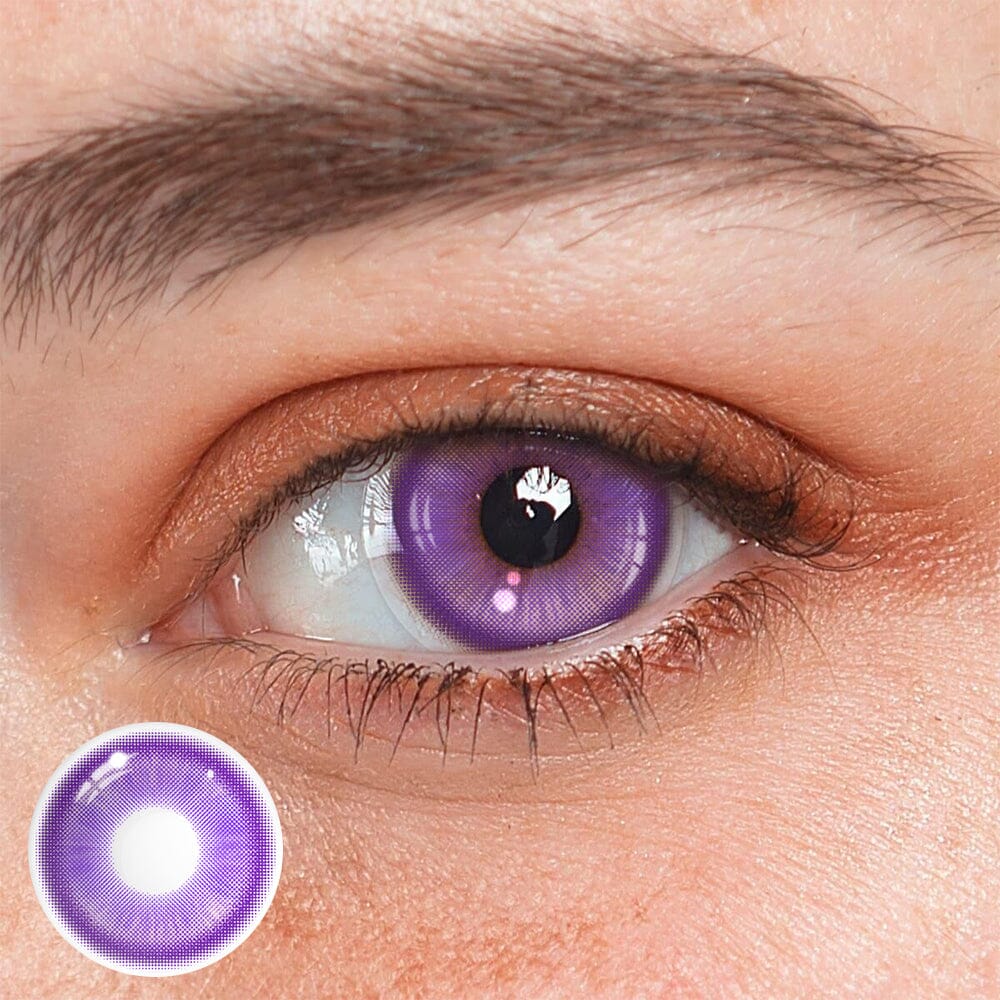 Cosplay Fairy Purple Colored Contact Lenses Beauon 