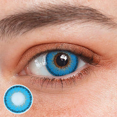 Cosplay Indians Blue Colored Contact Lenses Beauon 