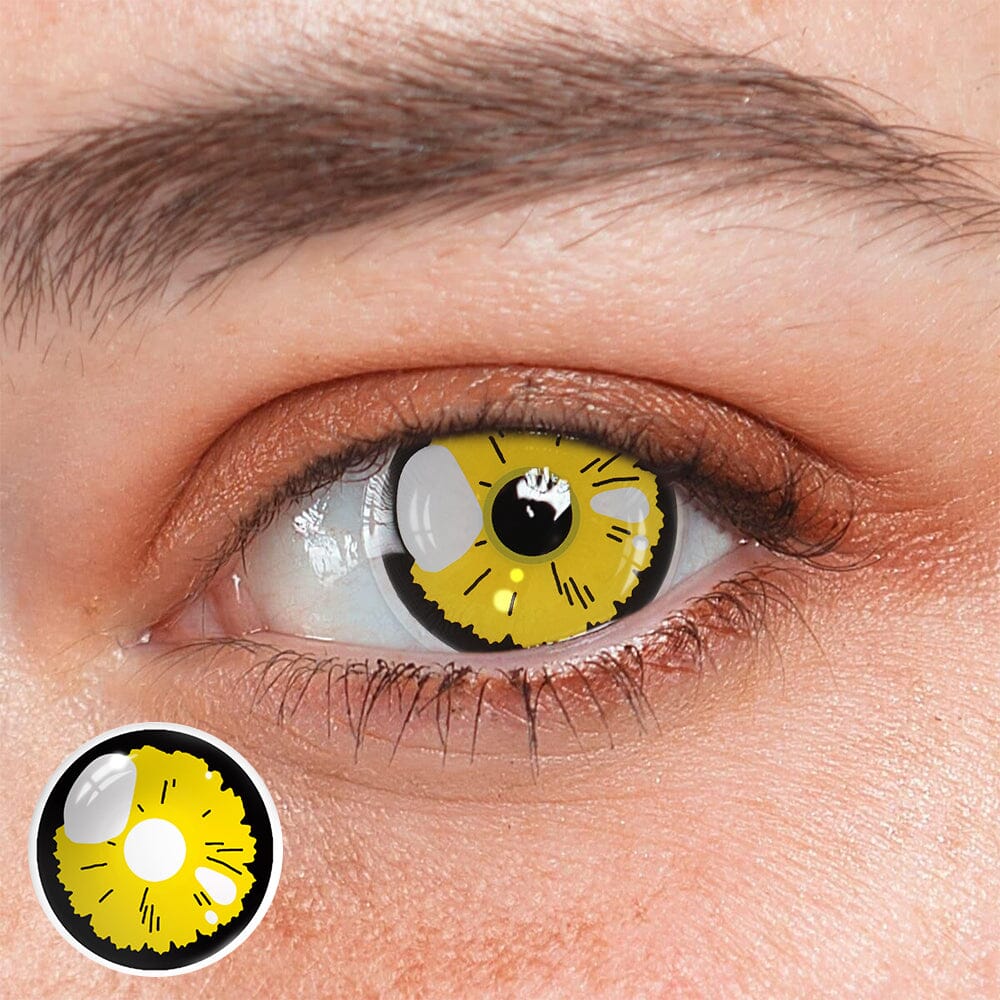 Cosplay Lobelia Veronica Yellow Colored Contact Lenses Beauon 