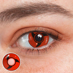 Cosplay NARUTO Mangekyou Red Prescription Colored Contact Lenses Beauon 