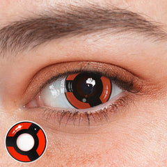 Cosplay NARUTO Uchiha Izuna Shalingan Red Prescription Colored Contact Lenses Beauon 