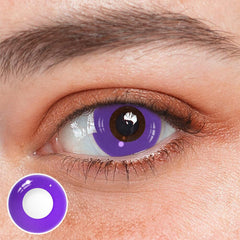 Cosplay Purple Block Colored Contact Lenses Beauon 