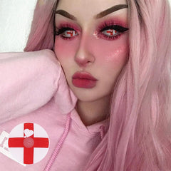Cosplay Red cross Colored Contact Lenses Beauon 