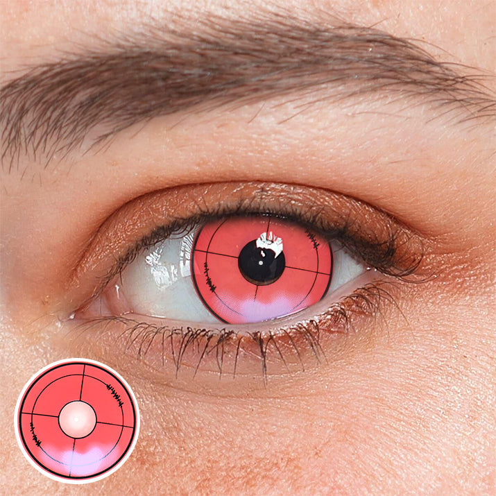Cosplay Red Violet Colored Contact Lenses Beauon 