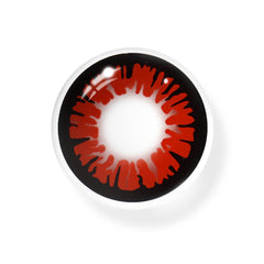 Cosplay Spark Red Colored Contact Lenses Beauon 