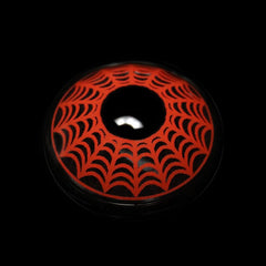 Cosplay SpiderWeb Dark Red Colored Contact Lenses Beauon 