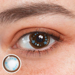 Cosplay Star Blue Colored Contact Lenses Beauon 