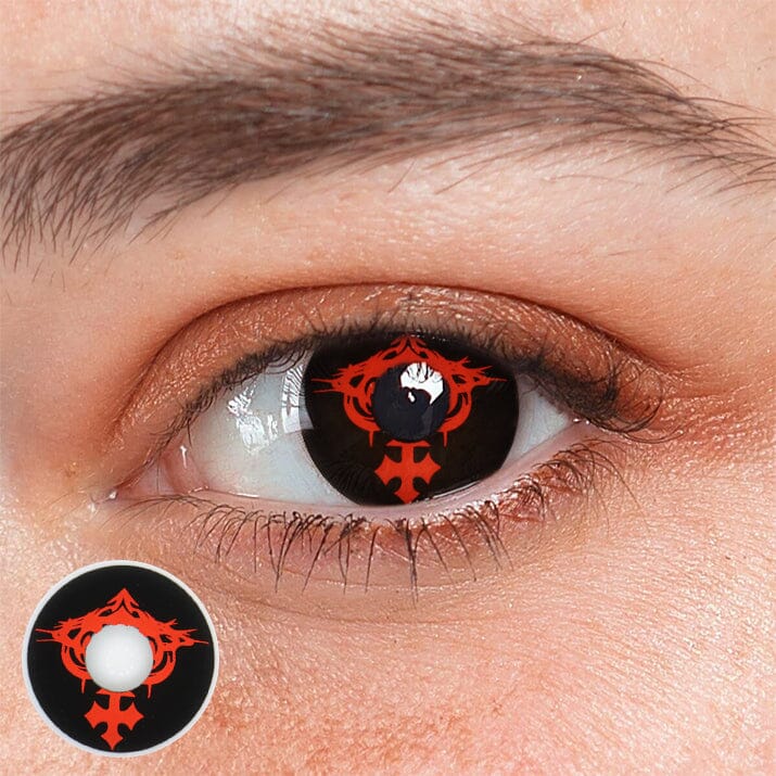 Cosplay Totem Red Colored Contact Lenses Beauon 