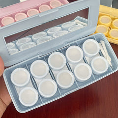 Cute Puppy Thickened Colored Contact Lens Case Beauon 