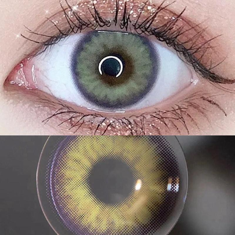 Diamond 2 Brown Colored Contact Lenses Beauon 