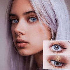 DNA Taylor Blue gray Colored Contact Lenses Beauon 